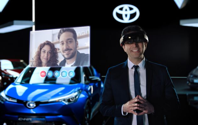 Toyota’nın interaktif showroomu büyük ilgi görüyor