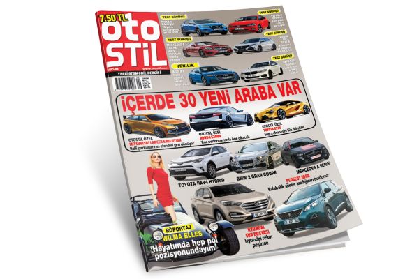 Araba dergisi otostil yeni sayısında 30 araba ile çıktı