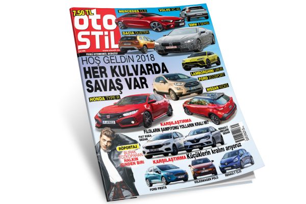 Araba dergisi otostil Ocak sayısı tüm Türkiye’de bayilerde