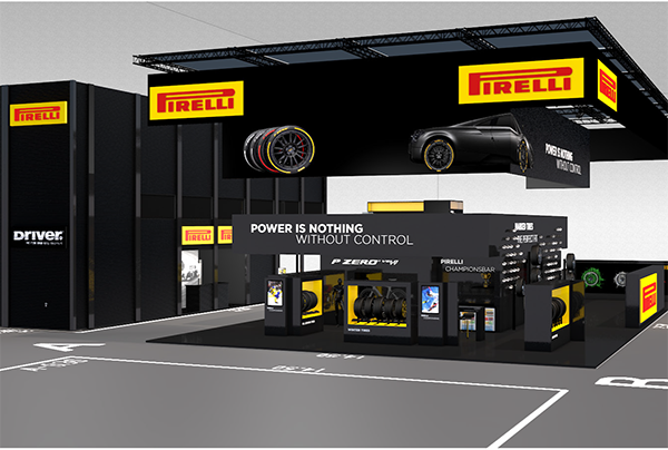 Pirelli yeni showroom tasarımını fuarda gösterecek