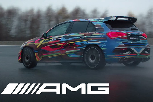 Mercedes A45 AMG ile ilgili yeni video yayınladı