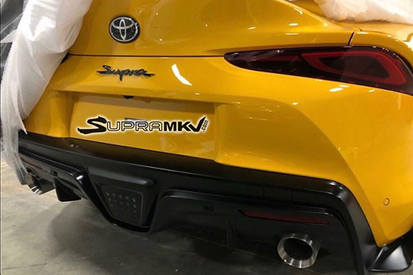 2020 model Toyota Supra yine internete sızdı