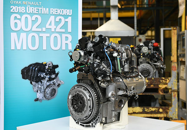 Renault Grubu motor üretiminde rekor kırdı