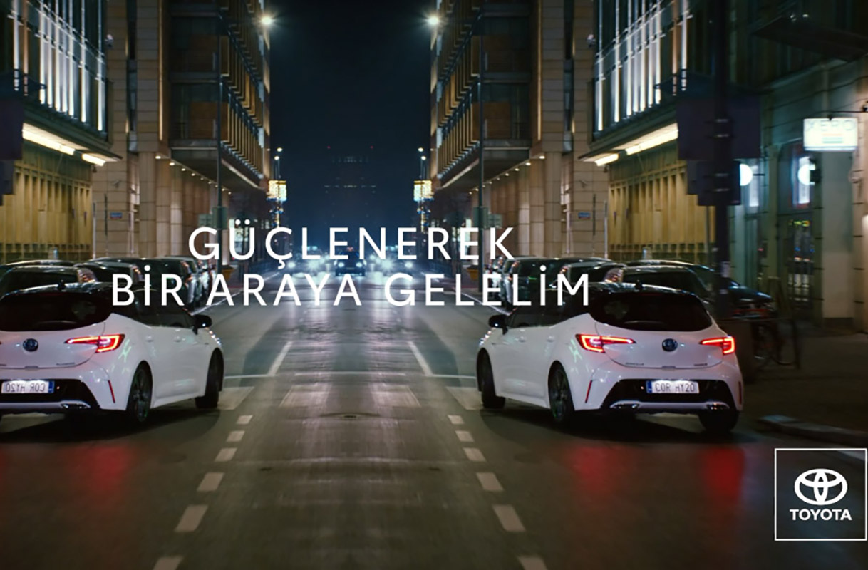Toyota Türkiye, reklam filmi ile #evdekal dedi
